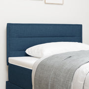 Hoofdbord 90 cm stof blauw