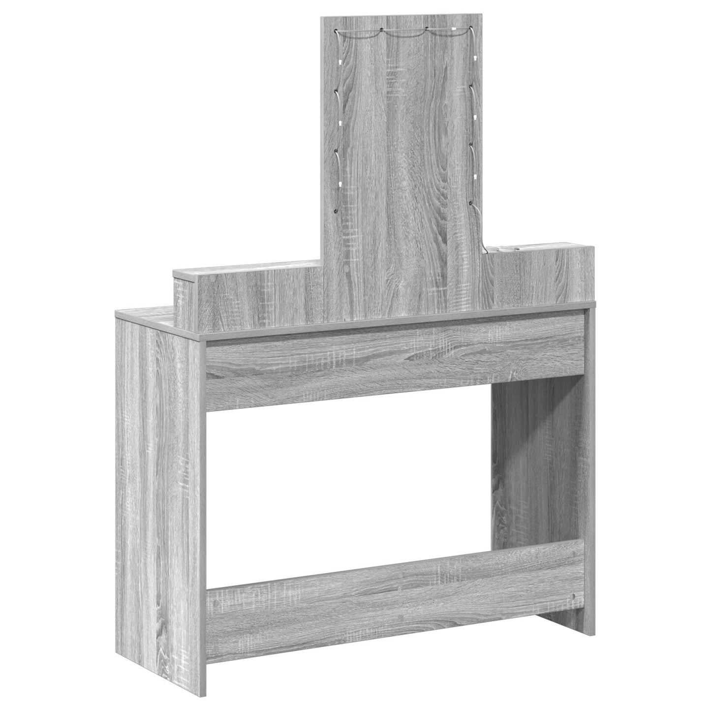 Kaptafel Met Led-Verlichting Grijs sonoma 100 x 41 x 140 cm