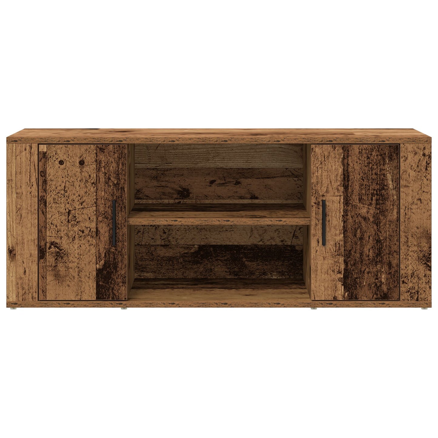 Tv-Kast Oud Hout 100X35X40 Cm Engineered Wood Oude hout