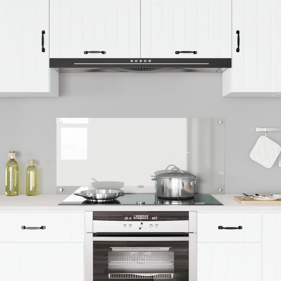 Keuken Achterwand 110X50X0,6 Cm Gelaagd Glas Transparant 110 x 50 cm
