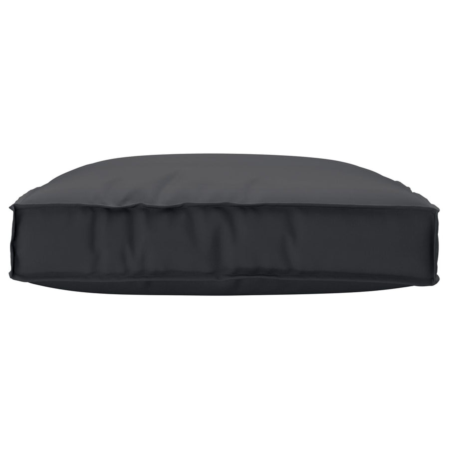 Palletkussen Voor Stoel 80X80X12 Cm Oxford Stof Zwart
