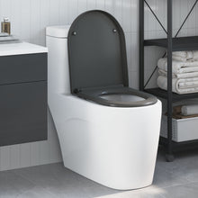 Snelsluit Toiletzitting Met Soft Close Duroplast Anthraciet