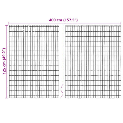 Schutting Van Schors 400 x 125 cm