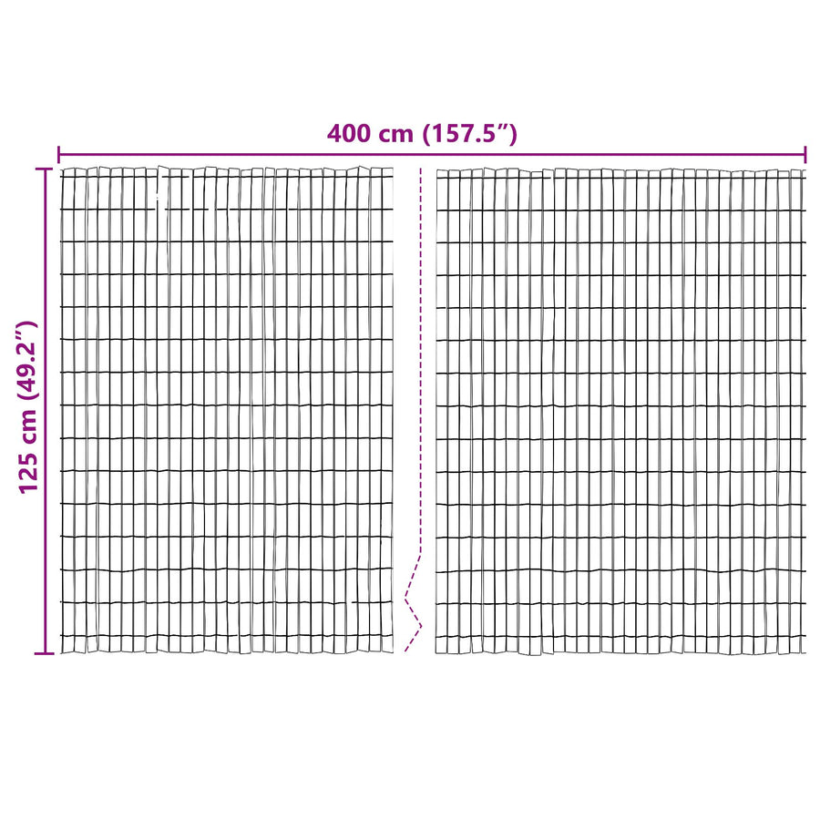 Schutting Van Schors 400 x 125 cm