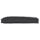 Palletkussen 100x40x8 cm zwart oxford stof
