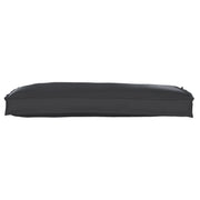 Cushion Black 100 x 40 x 8 cm Oxford Fabric
