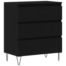 Dressoir Met Laden 60X35X70 Cm Engineered Hout Zwart eiken