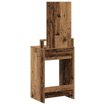 Kaptafel Met Laden - 50 x 41 x 140 cm Oud hout