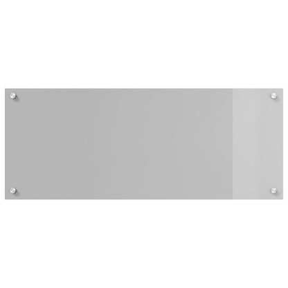 Keuken Achterwand 100X40X0,6 Cm Veilig Glas Lichtgrijs 100 x 40 cm
