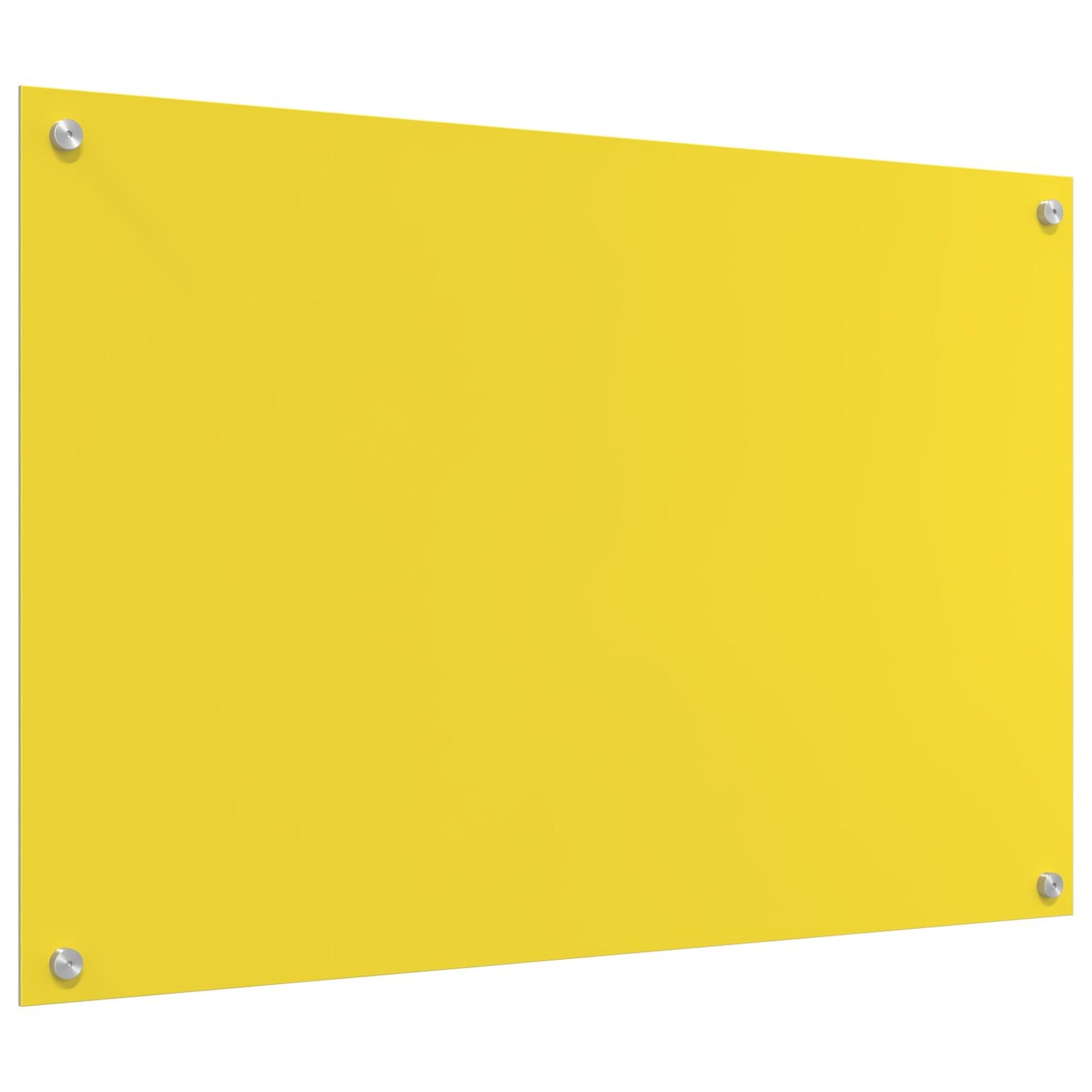 Keuken Achterwand 90X60X0,6 Cm Koelglas Geel 90 x 60 cm