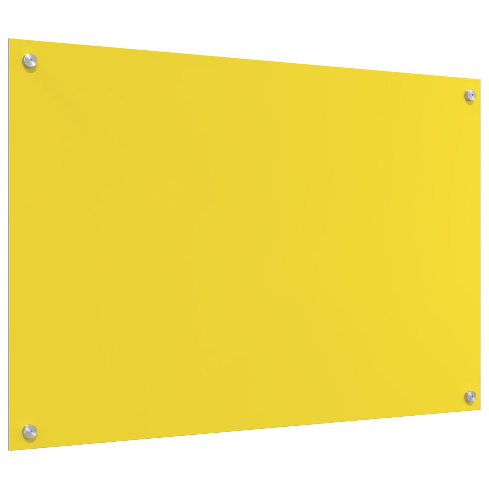 Keuken Achterwand 90X60X0,6 Cm Koelglas Geel 90 x 60 cm
