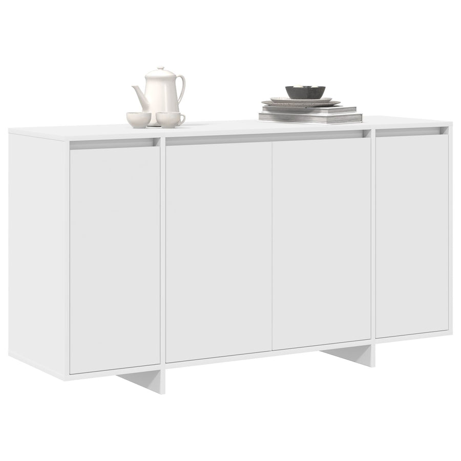 Witte Dressoir Wit Hout 135 X 41 X 75 Cm Witte Dressoir