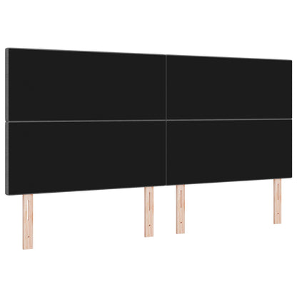 Hoofdbord Effen Ontwerp Lichtgrijs 200 Cm Corduroy Stof