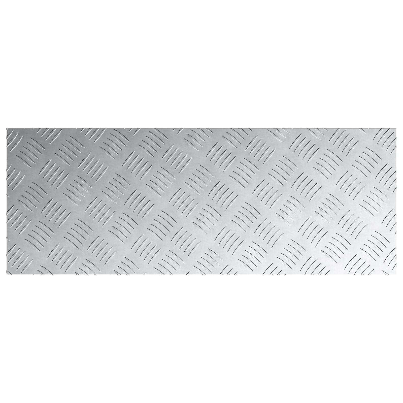 Aluminium Checker Plates 4 St Anti-Slip 80X30 Cm 80 x 30 x 0.2 cm Rechthoekig