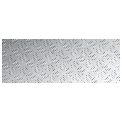 Aluminium Checker Plates 4 St Anti-Slip 80X30 Cm 80 x 30 x 0.2 cm Rechthoekig