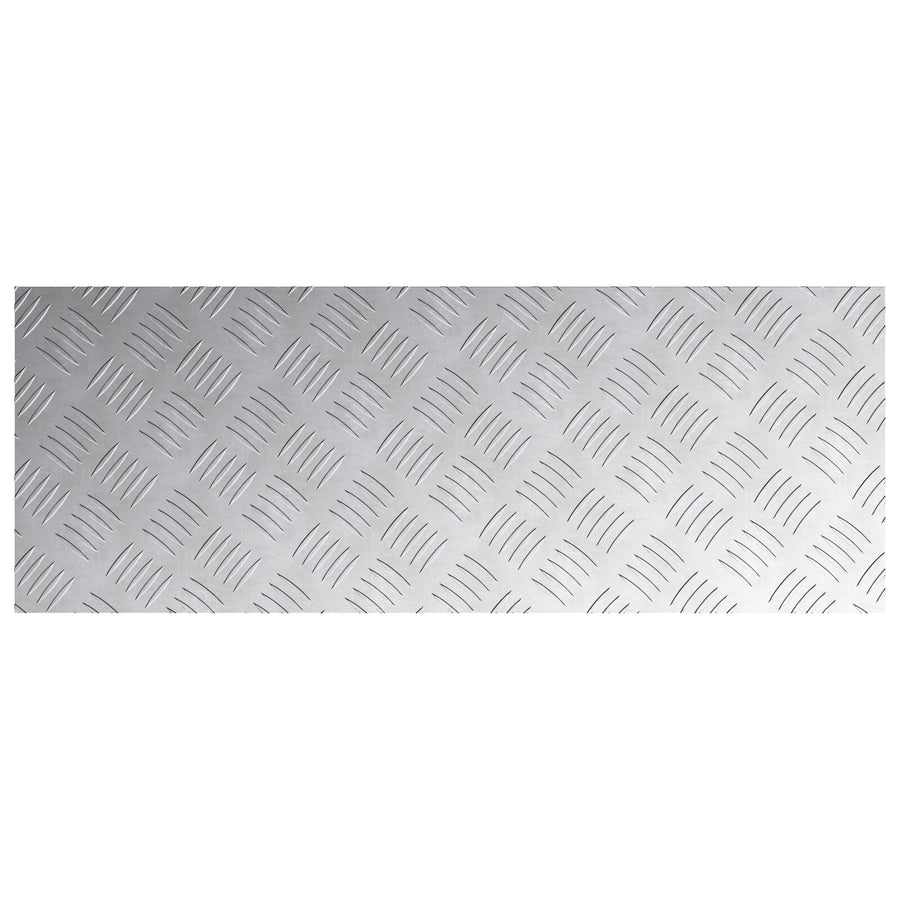 Aluminium Checker Plates 4 St Anti-Slip 80X30 Cm 80 x 30 x 0.2 cm Rechthoekig