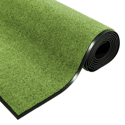 Deurmat Wasbaar Groen 120X250 Cm