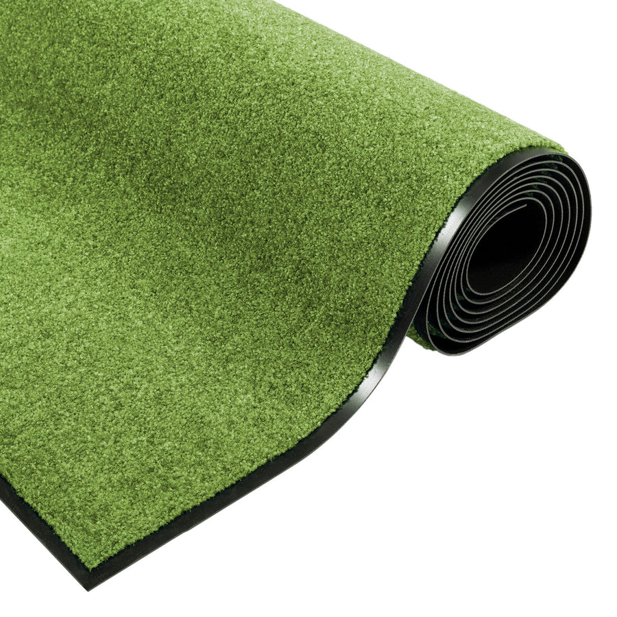 Deurmat Wasbaar Groen 120X250 Cm