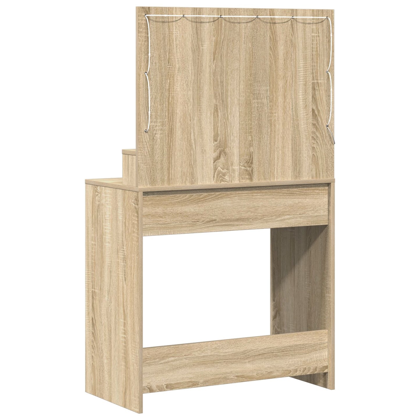 Kaptafel Met Led-Verlichting - Sonoma eiken 79 x 41 x 135 cm