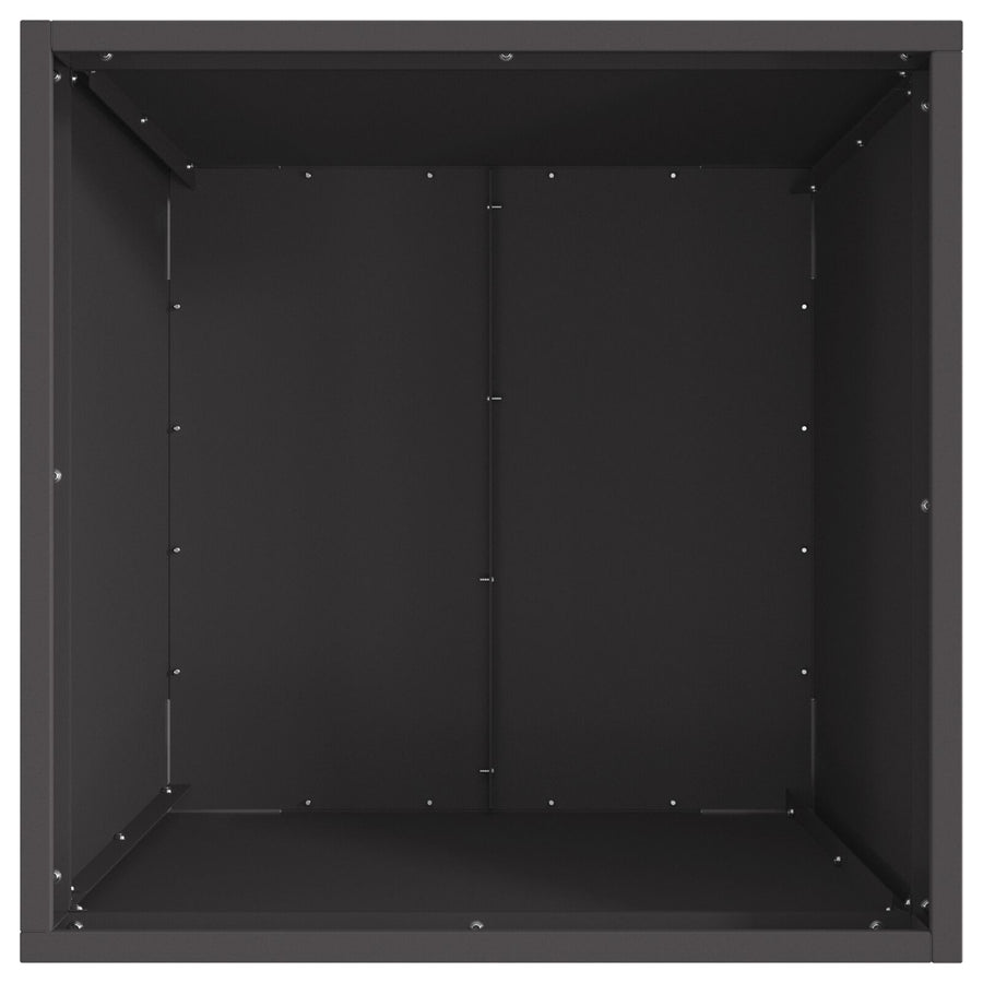 Vierkante Vuurkorf Zwart 50X50X30 Cm Staal 50 x 50 x 38 cm Koudgewalst staal/Zwart