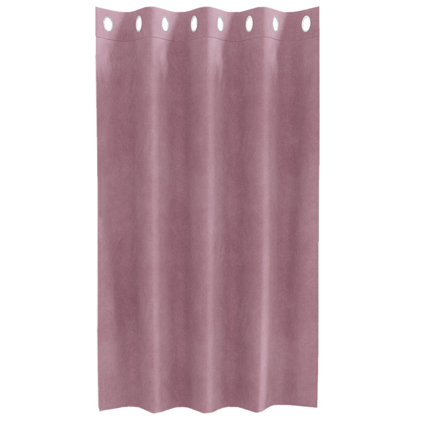 Blackout Gordijnen 2 Stuks Velours Donkerroze 140 x 140 cm met oogjes