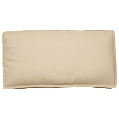 Palletkussen Voor Zit/Rugsteun Beige 120X60X12 Cm Oxford Stof