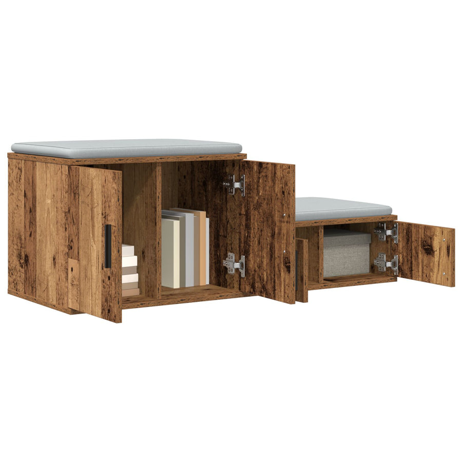 Opbergkast Oude Hout Gemaakt Van Geengineerd Hout Oud hout 103 x 41 x 40 cm