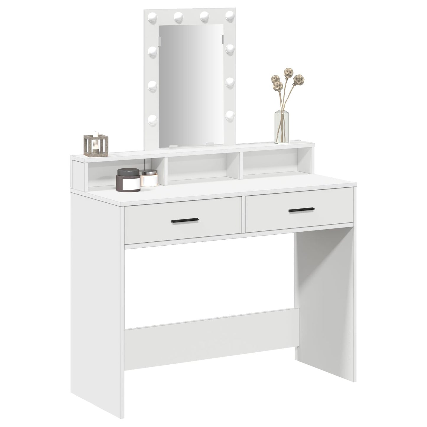 Kaptafel Mdf Kaptafel Rechthoekig Wit 100 x 41 x 140 cm