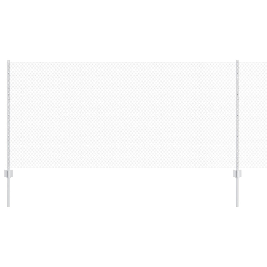 Fence Posts 10 Pcs U-Channel 100 Cm Gegalvaniseerd Staal,  Hexagon Fence 1X10 M Gegalvaniseerd Staal