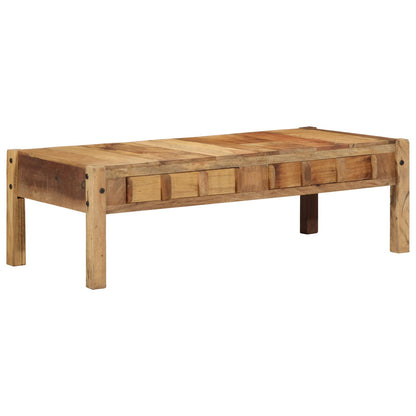 Salontafel 110X55X35 Cm Massief Hout