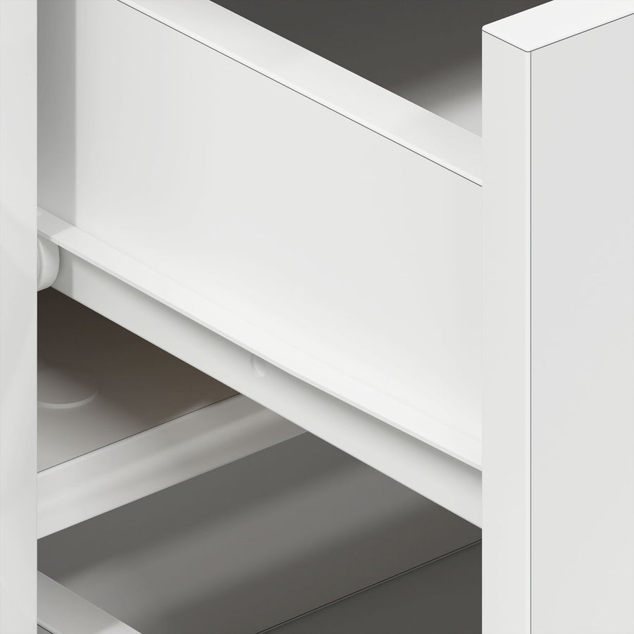 Witte Dressoir Wit Hout 120 X 36 X 69 Cm Opslag Witte Dressoir