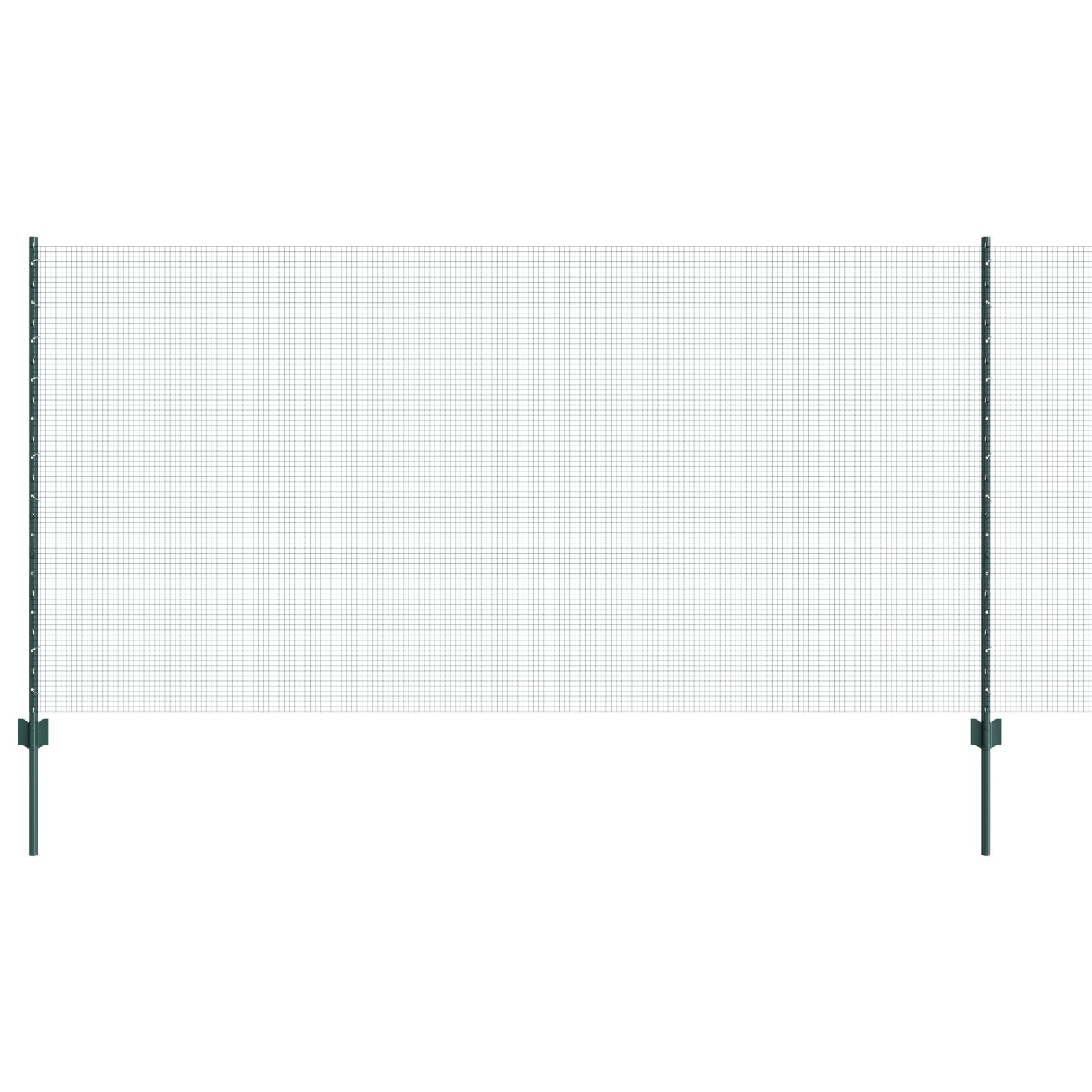 Gelast Draadhek Met 22 U Palen Groen 1.2X50 M Staal