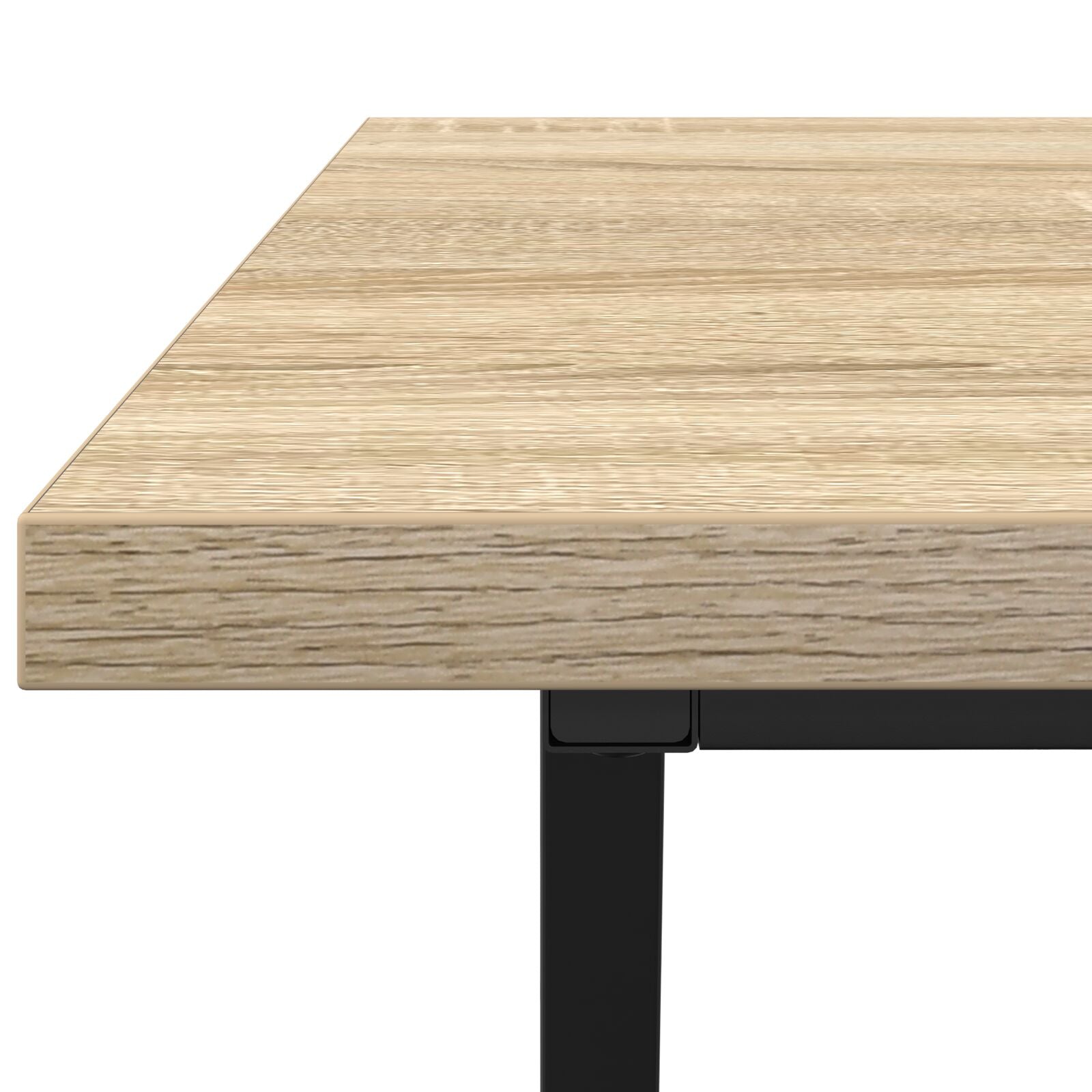 Salontafel 100X50X40 Cm Gemaakt Van Engineered Hout En Metaal Sonoma eik