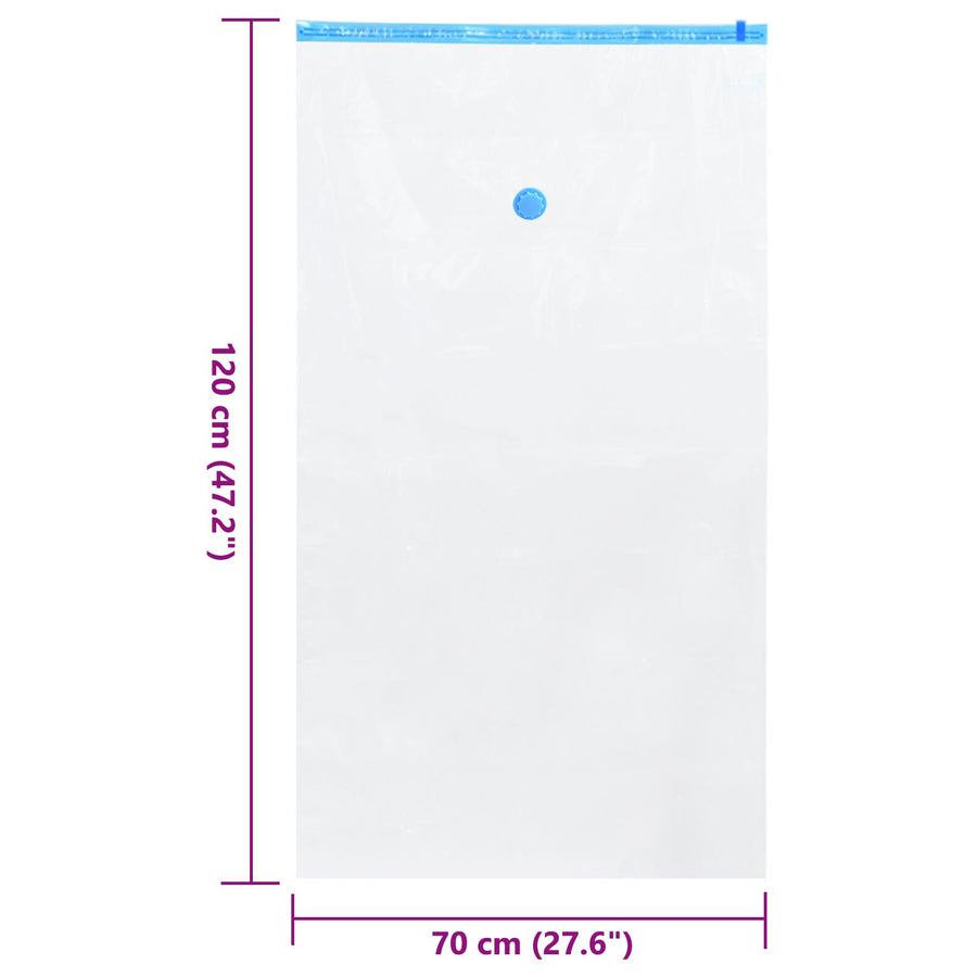 Vacuum Opbergtassen 5-Pack 120 x 70 cm