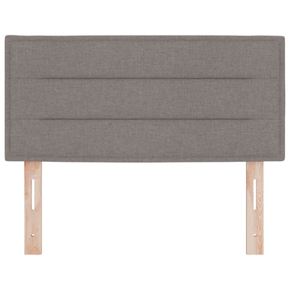Hoofdbord Lijnenontwerp Stof Taupe 100 cm Laag hoofdbord
