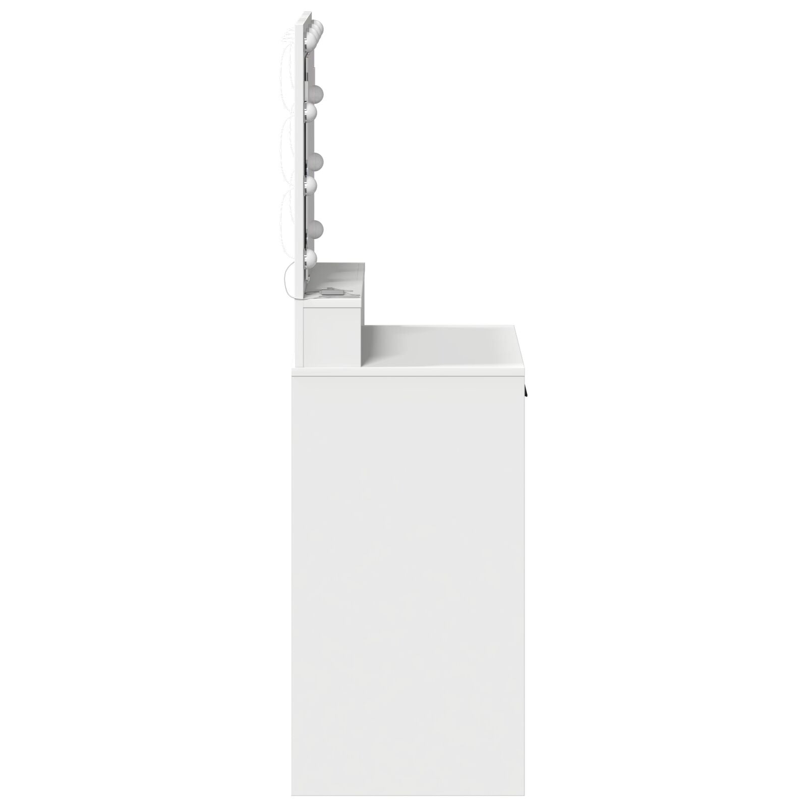 Make-Uptafel Met Led-Lampjes 50 x 41 x 135 cm Wit