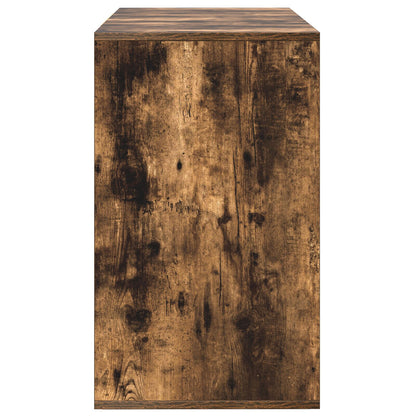 Dressoir Gerookte Eik Massief Hout Dressoir Rechthoekig