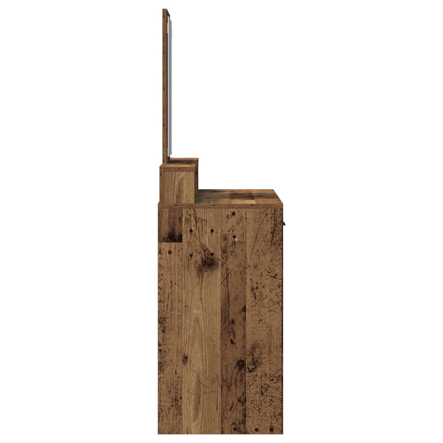 Kaptafel Met Lades 100 x 41 x 140 cm Oud hout