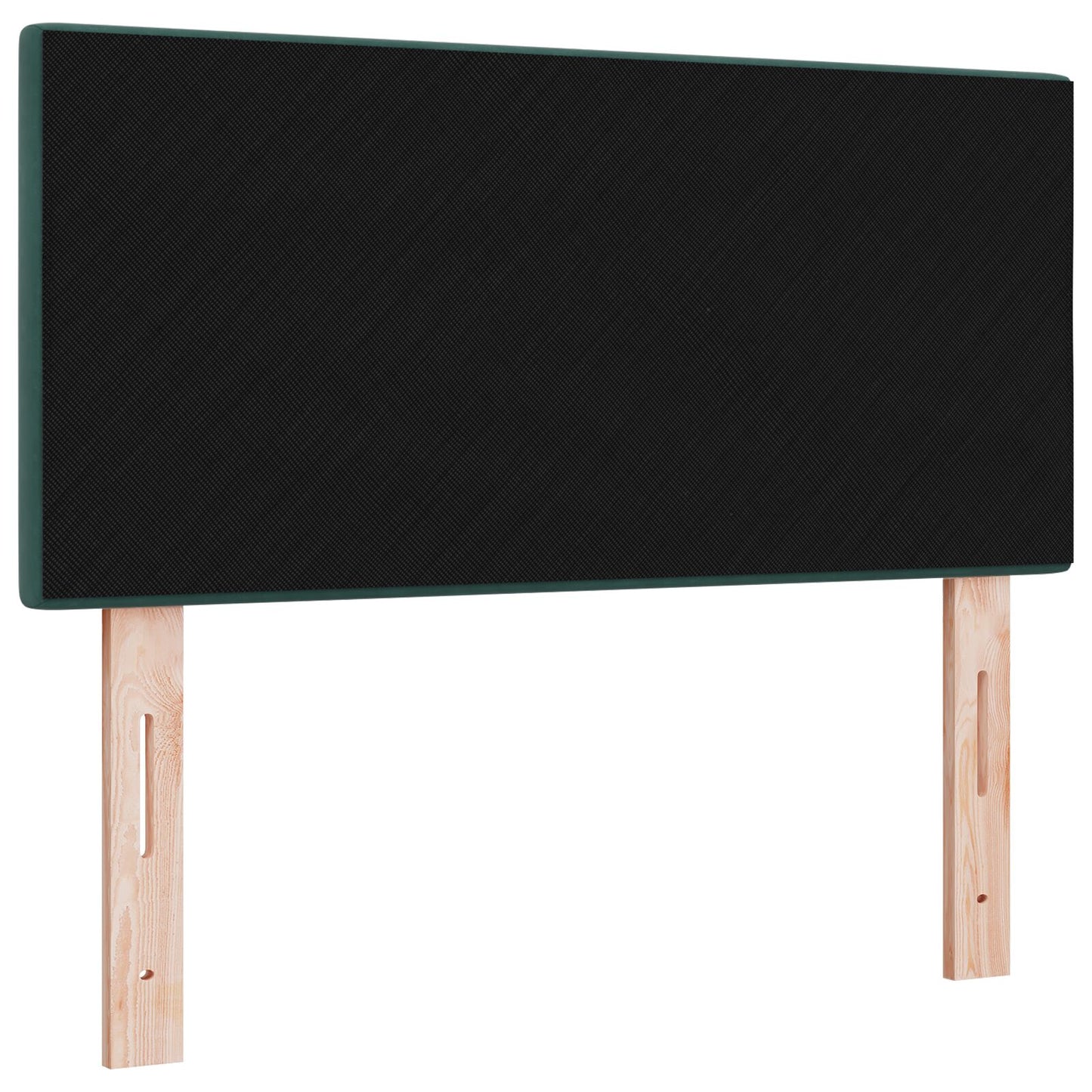 Hoofdbord Met Knopen Velours Donkergroen 100 cm Laag hoofdbord