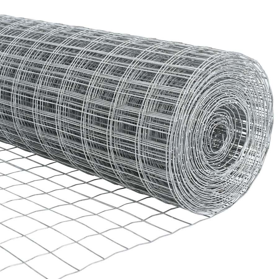 Euro Fence Set Set Van 2 Gegalvaniseerd Staal 25 X 0.8 M Duurzaam