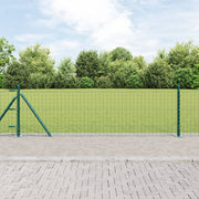 Hekpaal 52 stuks groen 3,2x3,2x50 cm staal
