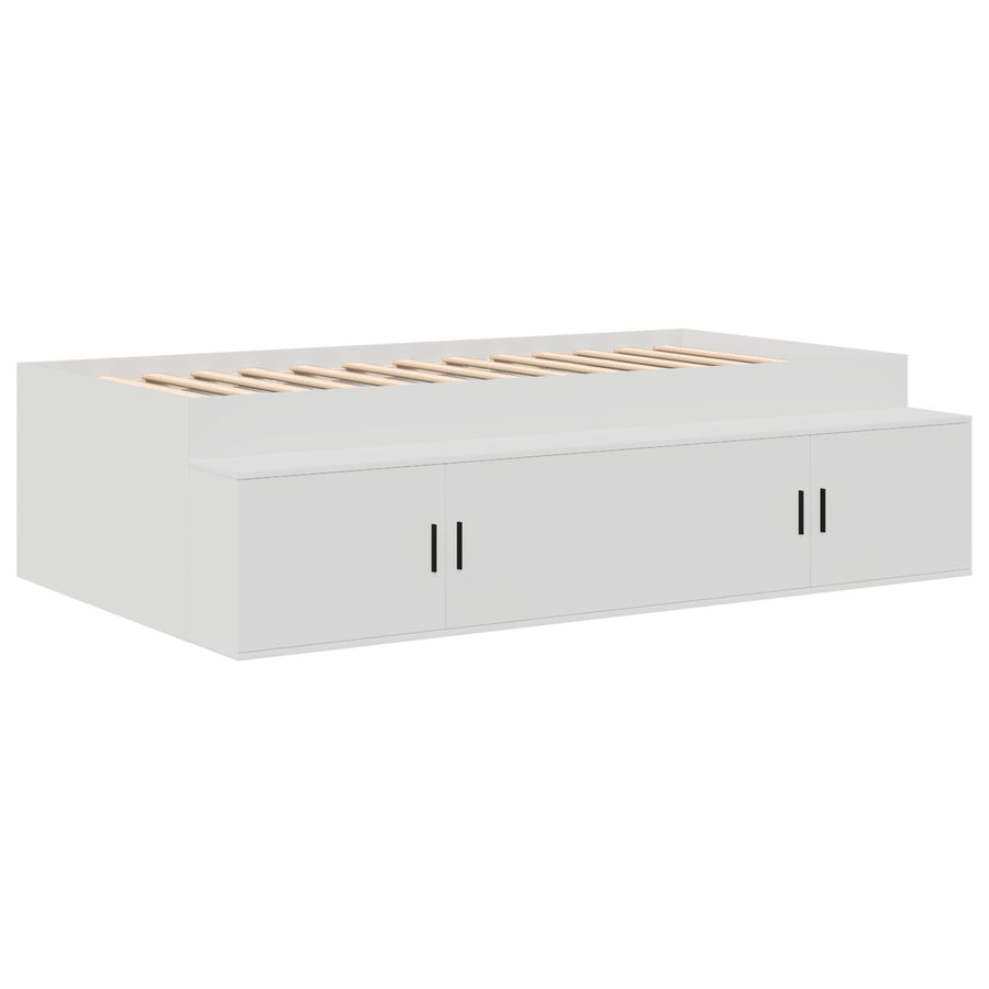 Opslag Bedframe Wit 80X200 Cm