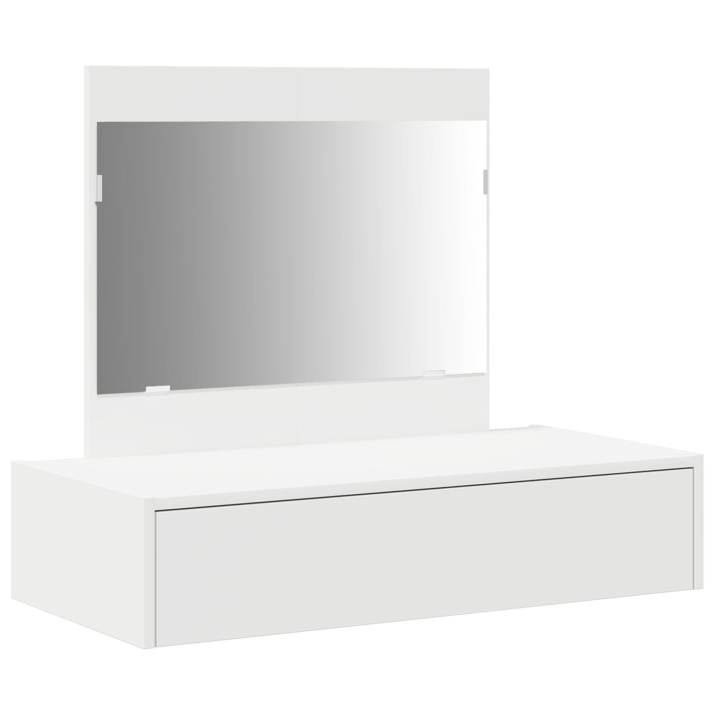 Wandkaptafel 83 x 40 x 70 cm Wit zonder LED