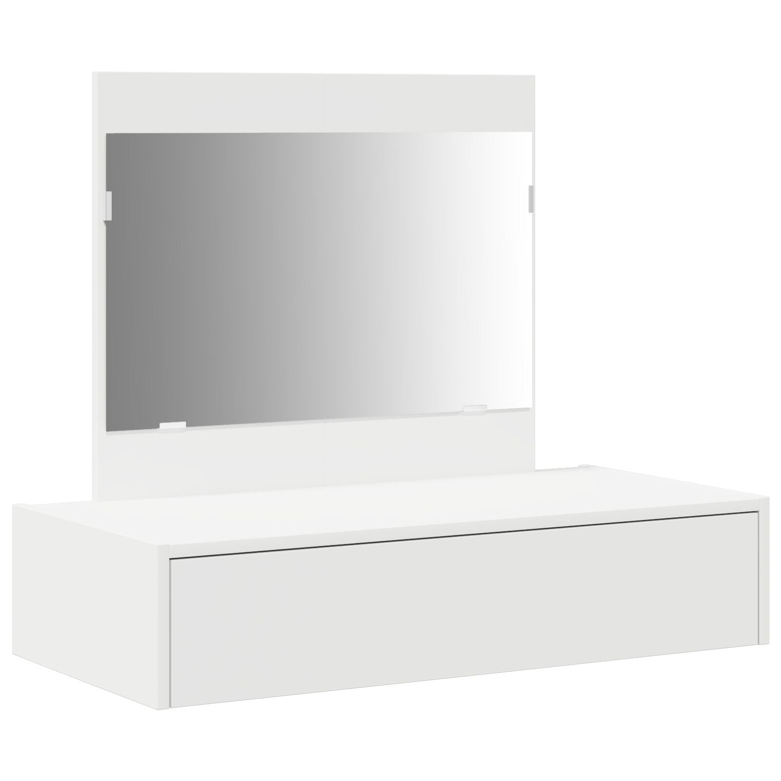 Wandkaptafel 83 x 40 x 70 cm Wit zonder LED