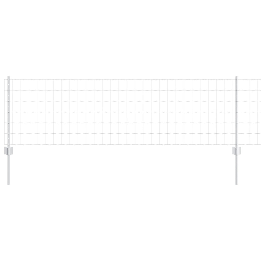 Euro Fence Set Set Van 2 Gegalvaniseerd Staal 10 X 0.6 M Duurzaam