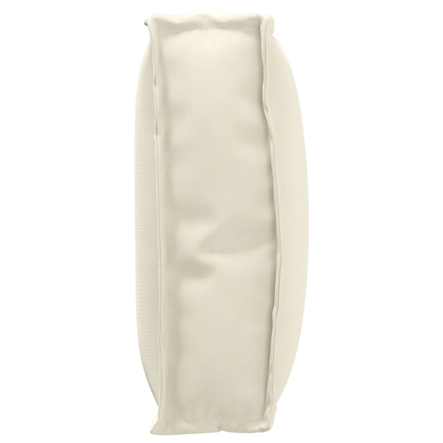 Buiten Kussen Polyester 60 X 40 X 12 Cm Afneembare Hoezen Crème