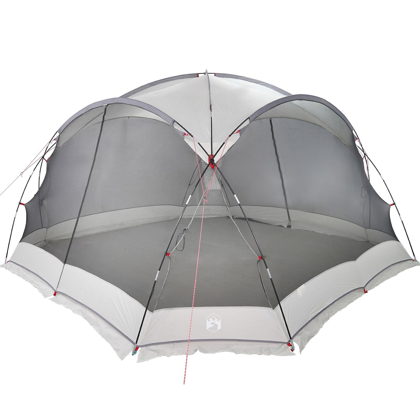 Camping Muggennet met Deuren Grijs voor 8 Personen Waterdicht