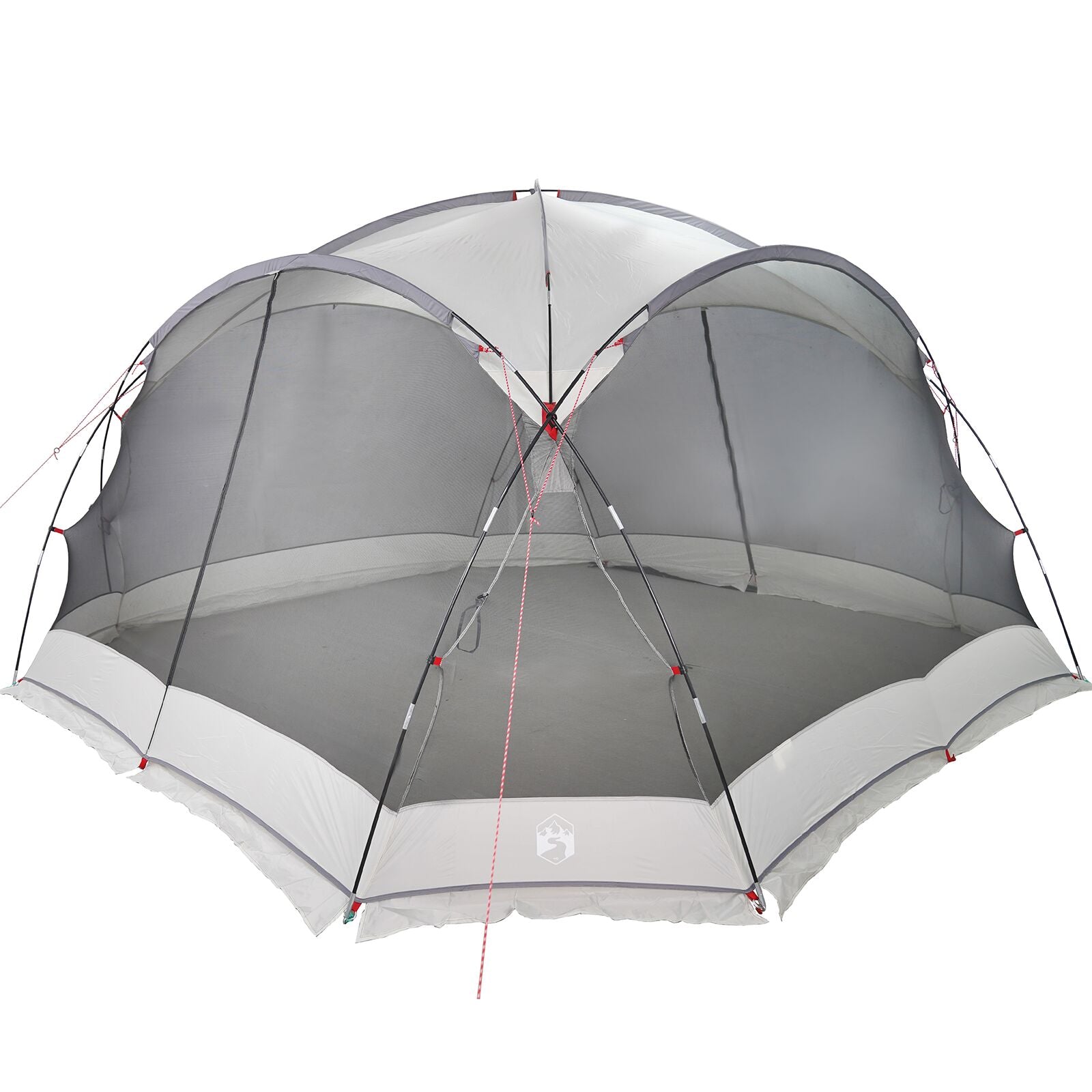 Camping Muggennet met Deuren Grijs voor 8 Personen Waterdicht