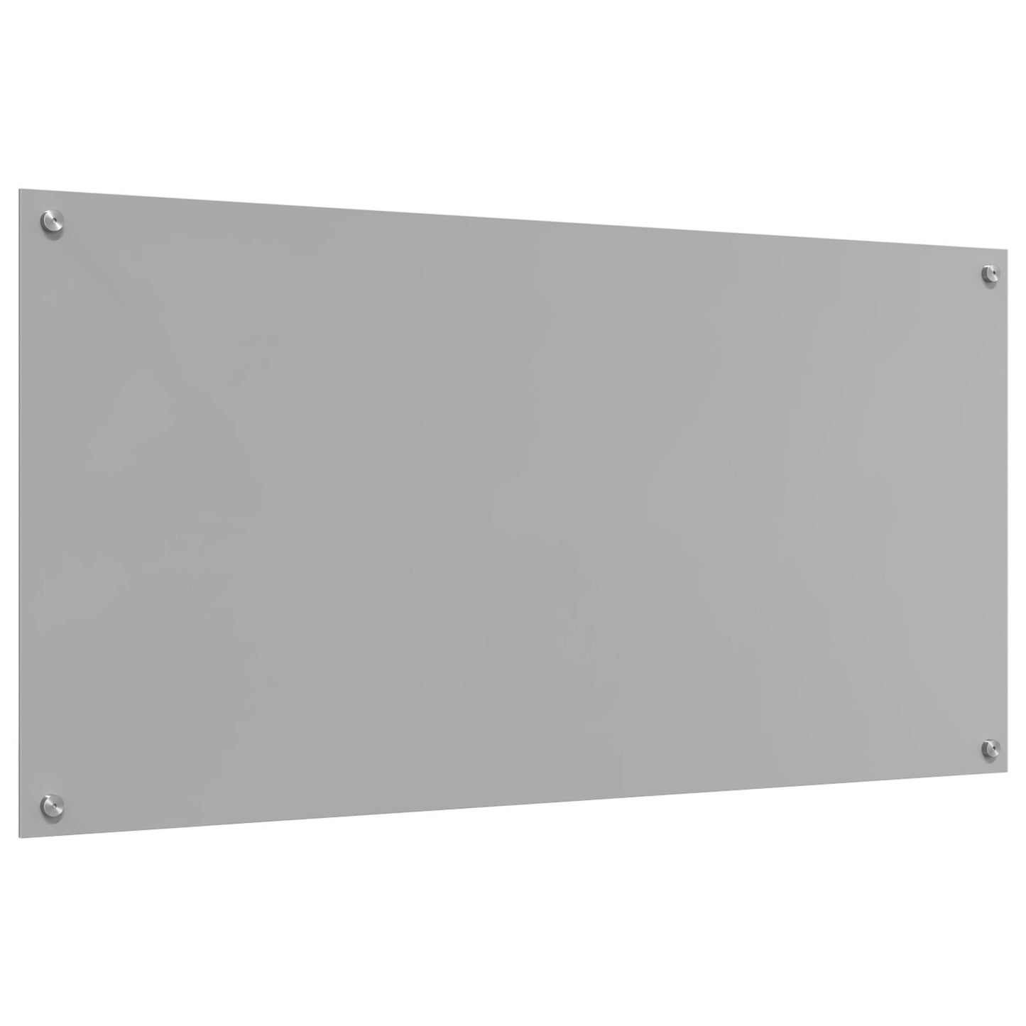 Keuken Achterwand 120X60X0,6 Cm Gehard Glas Lichtgrijs 120 x 60 cm