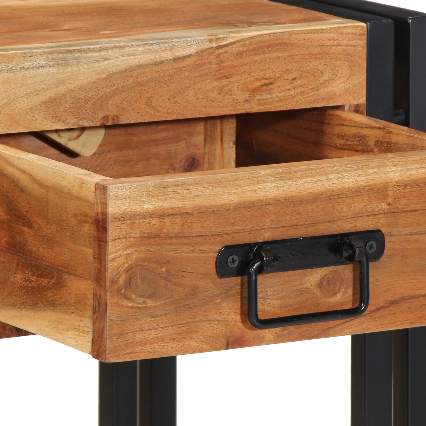 Nachtkasten 2-Pack 40 x 35 x 50 cm Massief acaciahout